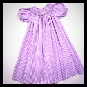 Girls Smocked Dress